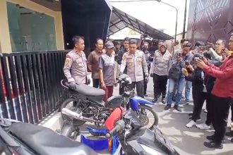 Jual Motor Curian di Facebook, Pelaku Pencurian Diamankan Satreskrim Polres Ngawi