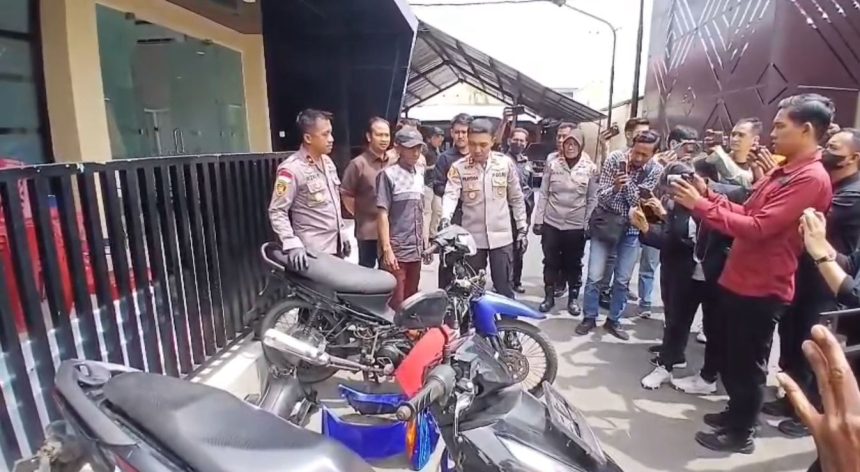 Jual Motor Curian di Facebook, Pelaku Pencurian Diamankan Satreskrim Polres Ngawi