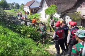 Puluhan Rumah di Tuban Porak poranda Diterjang Puting Beliung