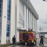 Damkar Sidoarjo Musnahkan Sarang Tawon Vespa di Gedung BPIPI Kemenperin