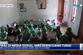VIRAL, MBG Berisikan Uang Tunai, Siswa-Siswi Nampak Gembira