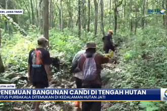 Penemuan Bangunan Candi Di Tengah Hutan Ngawi