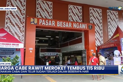 Harga Cabe Rawit Meroket Tembus 115 Ribu