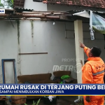 Belasan Rumah Rusak di Terjang Angin Kencang