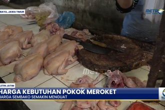 Harga Daging Ayam dan Cabai Merah Naik di Surabaya