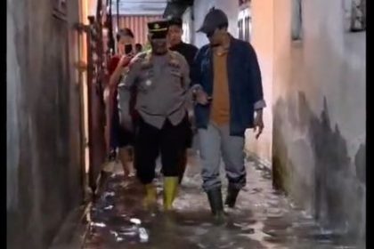 Hujan Intensitas Tinggi, Sejumlah Rumah di Bondowoso Tergenang Banjir