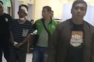 Maling Motor Asal Bojonegoro Babak Belur Dihajar Warga Sidoarjo