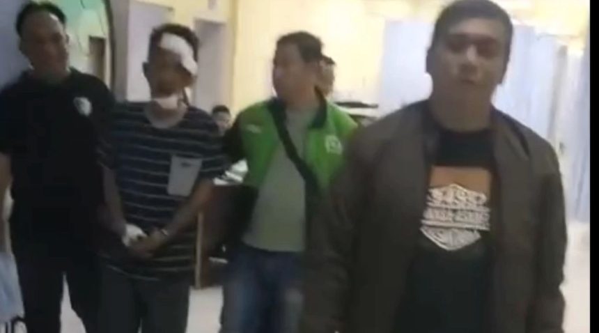 Maling Motor Asal Bojonegoro Babak Belur Dihajar Warga Sidoarjo