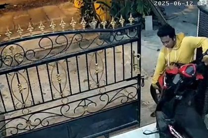 Aksi Komplotan Curanmor di Rumah Polisi Terekam CCTV, Pelaku Mengaku Beraksi di 13 TKP
