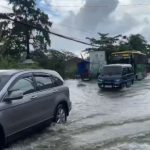 Waspada! Jelang Lebaran, Jalur Alternatif Mudik di Lamongan Terendam Banjir