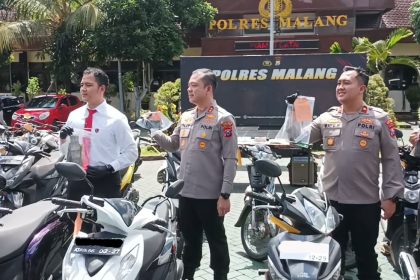 Ungkap Kasus Curanmor, Puluhan Kendaraan Hasil Kejahatan Dikembalikan ke Pemilik
