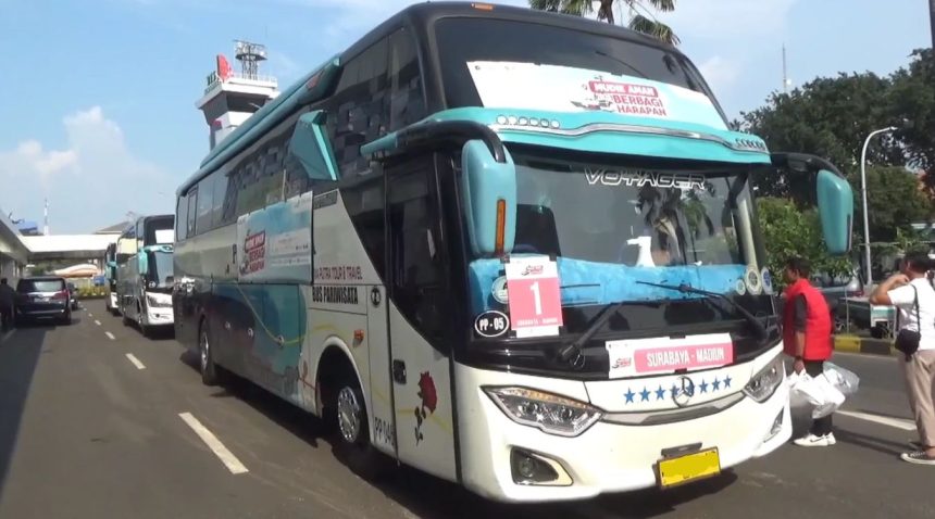 Program Mudik Asyik BUMN 2026 Sediakan Bus Gratis dari Pelabuhan Tanjung Perak