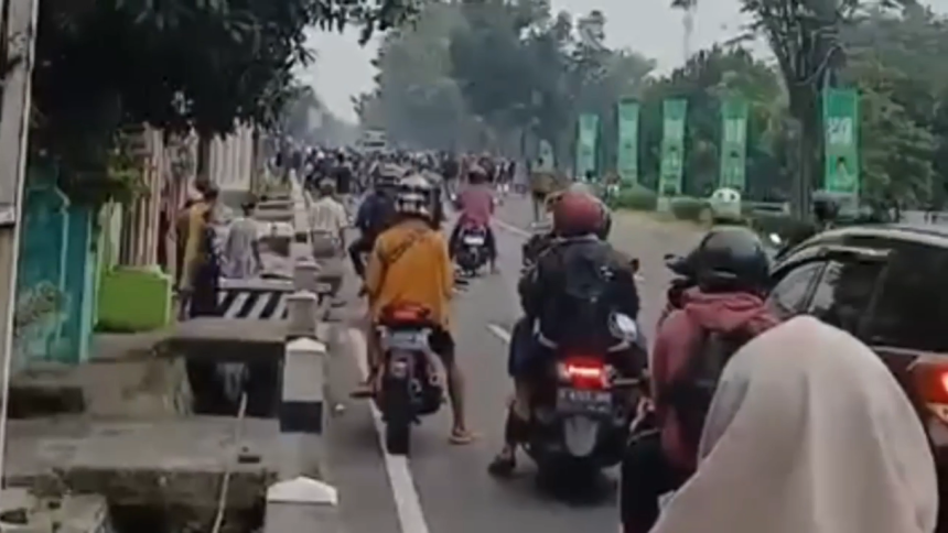 Lakukan Konvoi, Gerombolan Pesilat Bentrok di Jombang