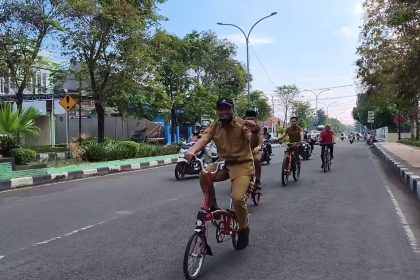 Pemkab Bangkalan Terapkan Dua Hari Wajib Bersepeda bagi ASN