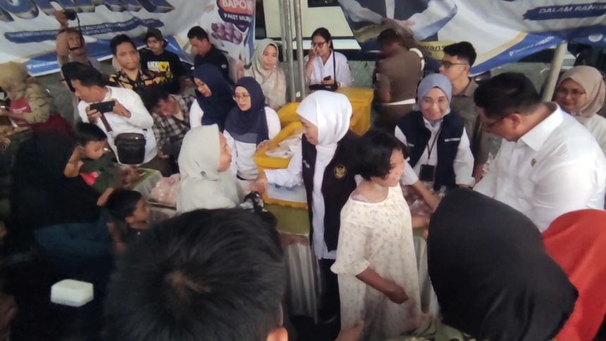 Pemerintah Gelar Pasar Murah di Sedati Sidoarjo, Stok Pangan Dipastikan Aman hingga 14 Bulan