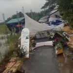 Detik-Detik Tenda Pernikahan Ambruk di Tuban Viral, Netizen Ramai Kaitkan “Doa Mantan”
