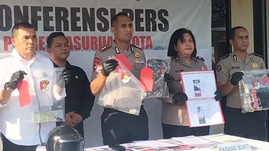Curi Motor Ketua RT, Mantan Perangkat Desa Ditangkap Polisi