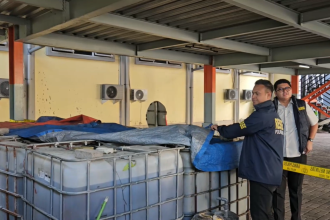 Polres Gresik Bongkar Penimbunan Solar Bersubsidi, Amankan 9 Ribu Liter dan Satu Pelaku