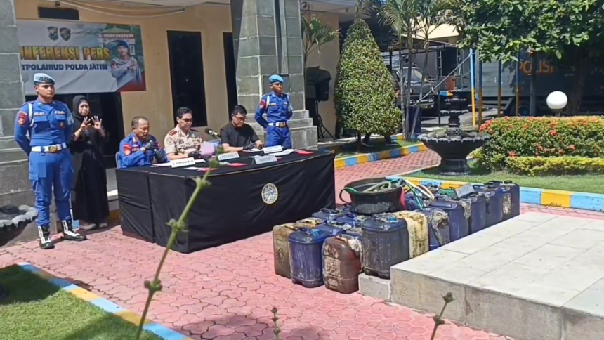 Polisi Gagalkan Penyelundupan Solar Bersubsidi di Tanjung Perak, Satu Tersangka Diamankan