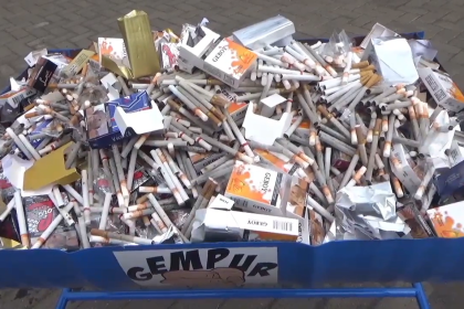 Bea Cukai Pasuruan Musnahkan Jutaan Rokok Ilegal Senilai Rp6 Miliar
