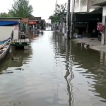 Banjir Rob Rendam Empat Desa Pesisir di Sedati Sidoarjo, Aktivitas Warga Lumpuh