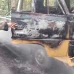 Tak Kuat Menanjak, Truk Bermuatan Mesin Kombi Terbakar di Jalur Lamongan–Jombang