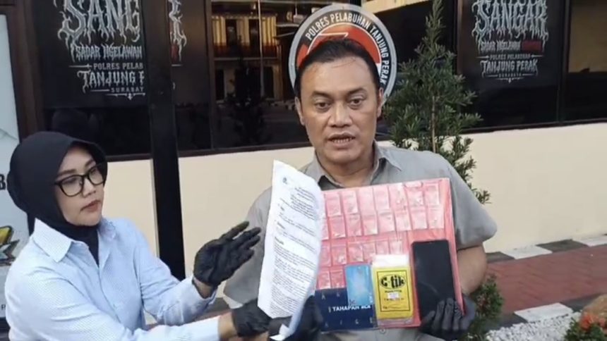 Kasat Resnarkoba Polres Pelabuhan Tanjung Perak, AKP Adik Agus Putrawan